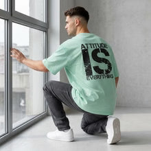 Men’s Oversized T-Shirt | Premium Cotton Relaxed Fit – Frosty Blue