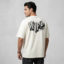 Men’s Oversized T-Shirt | Premium Cotton Relaxed Fit – Offwhite