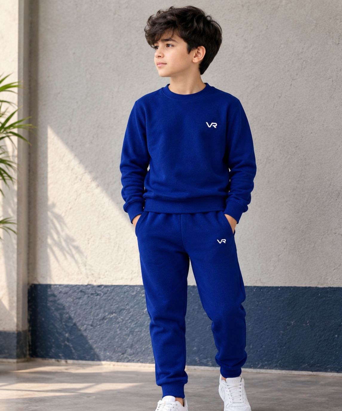 VORAN Kids Navy Blue Tracksuit