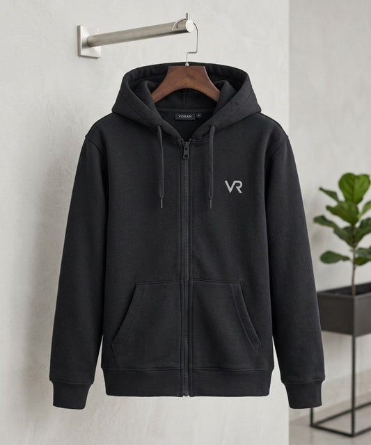 Black Fleece Full-Zip Hoodie