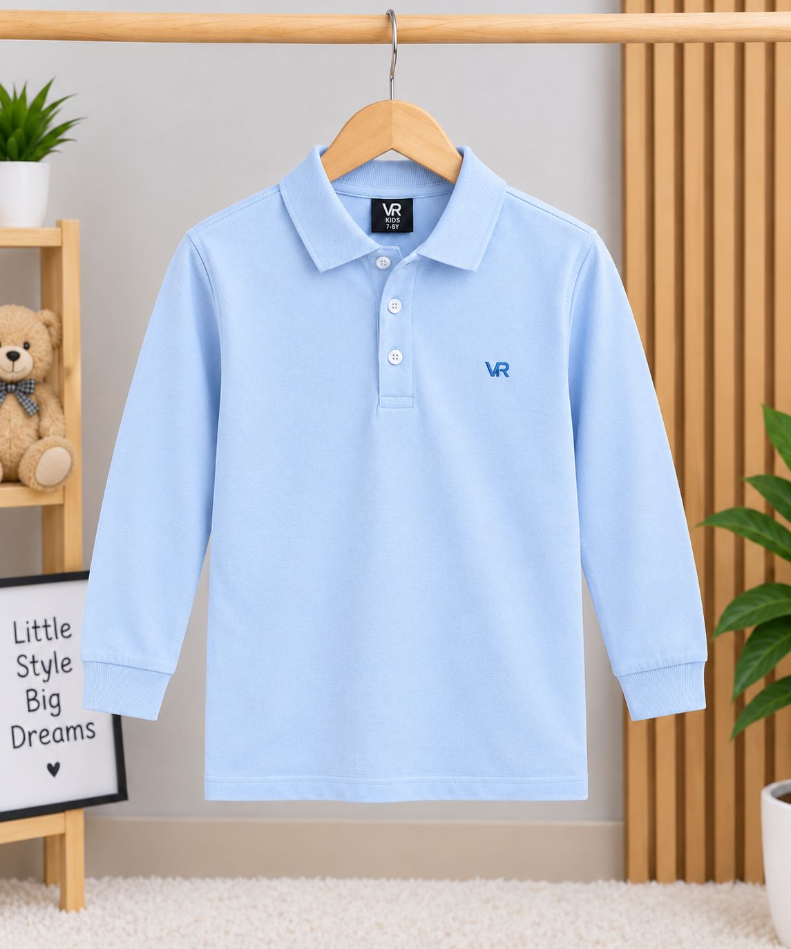 Voran Kids Navy Blue Polo Shirt